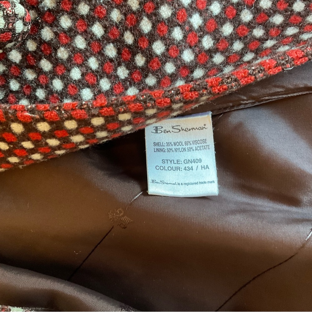 Vintage Ben Sherman Double Breasted Coat - Picture 7 of 12